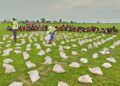 Distribution of emeergency livelihod inputs in Pariang County, Unity State.