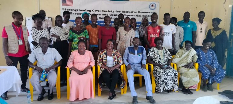 Leadership training for marginalized group in Terekeka, Central Equatoria State.